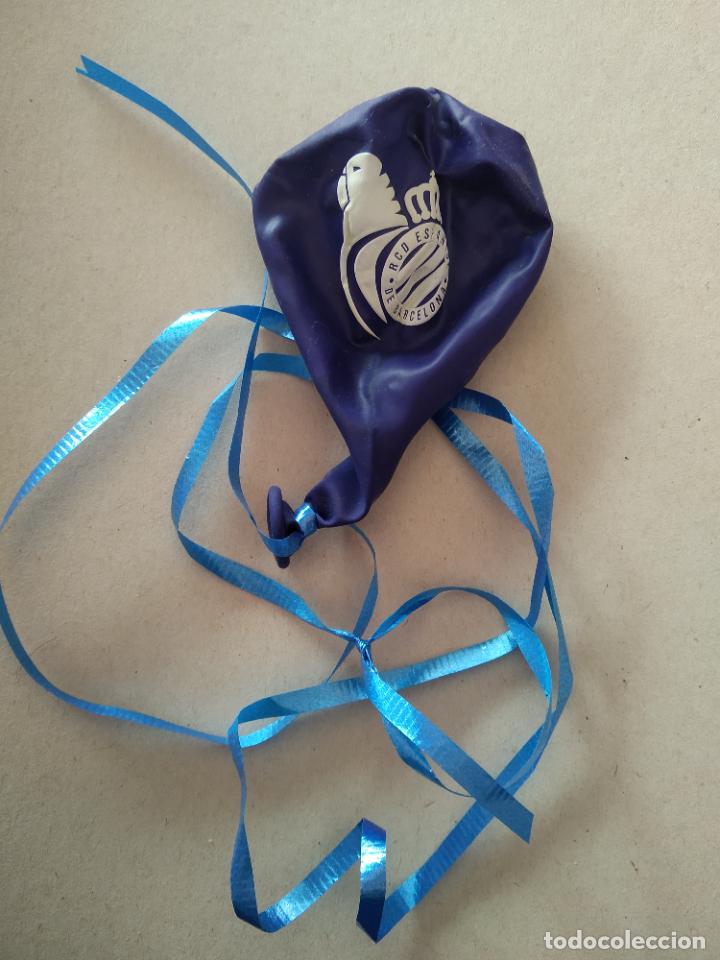 Juguetes antiguos y Juegos de colecci&oacute;n: GLOBO DE JUGUETE DEL RCD ESPANYOL ESPA&Ntilde;OL FEDERACI&Oacute; CATALANA DE PENYES