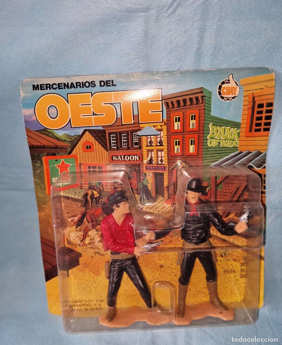 Juguetes antiguos y Juegos de colecci&oacute;n: MERCENARIOS DEL OESTE DE GUAY - FIGURAS DEL OESTE