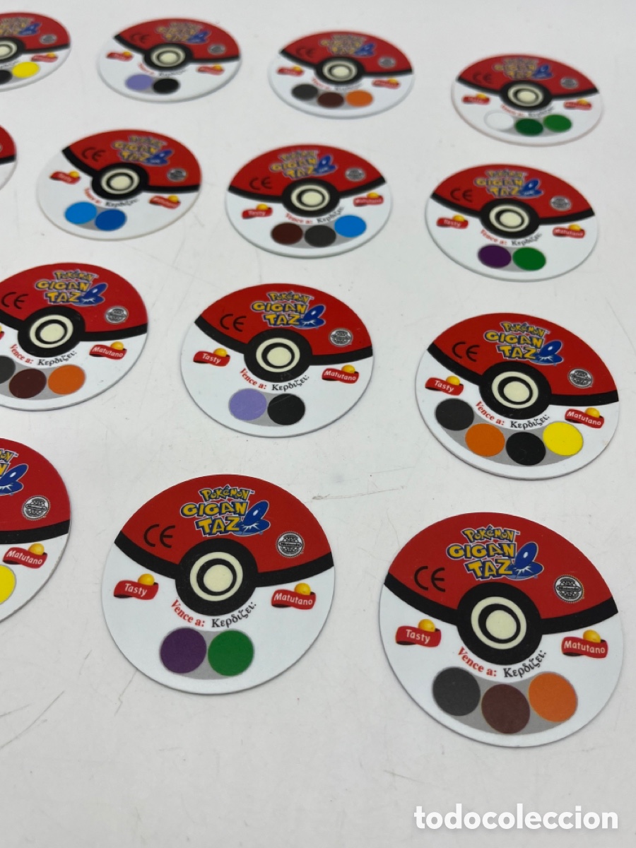 lote tazos pokemon. primera serie - Compra venta en todocoleccion