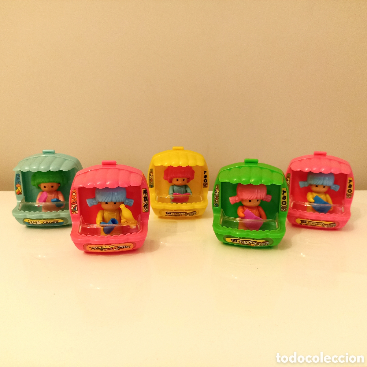 Juguetes antiguos y Juegos de colecci&oacute;n: Kiosko Los Movis pinypon pin y pon antiguo a&ntilde;os 80 helader&iacute;a