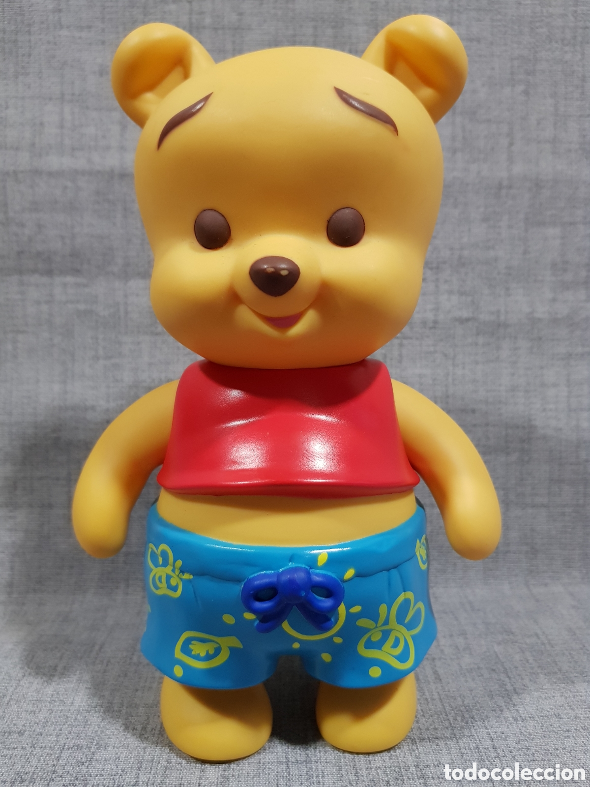 Juguetes antiguos y juegos de colecci&oacute;n: MU&Ntilde;ECO WINNIE THE POOH NADADOR MATTEL 2004 REF H2642 PISCINA BA&Ntilde;ADOR AZUL DISNEYJUGUETE INFANTIL