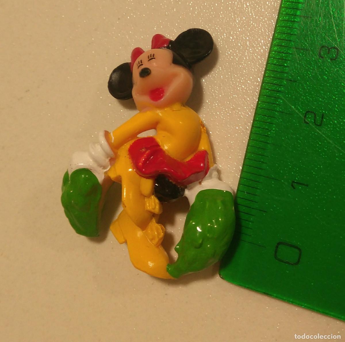 Juguetes antiguos y juegos de colecci&oacute;n: FIGURA zaini mu&ntilde;eco figurita miniatura mini disney minnie mouse minie miny figura cheerleader