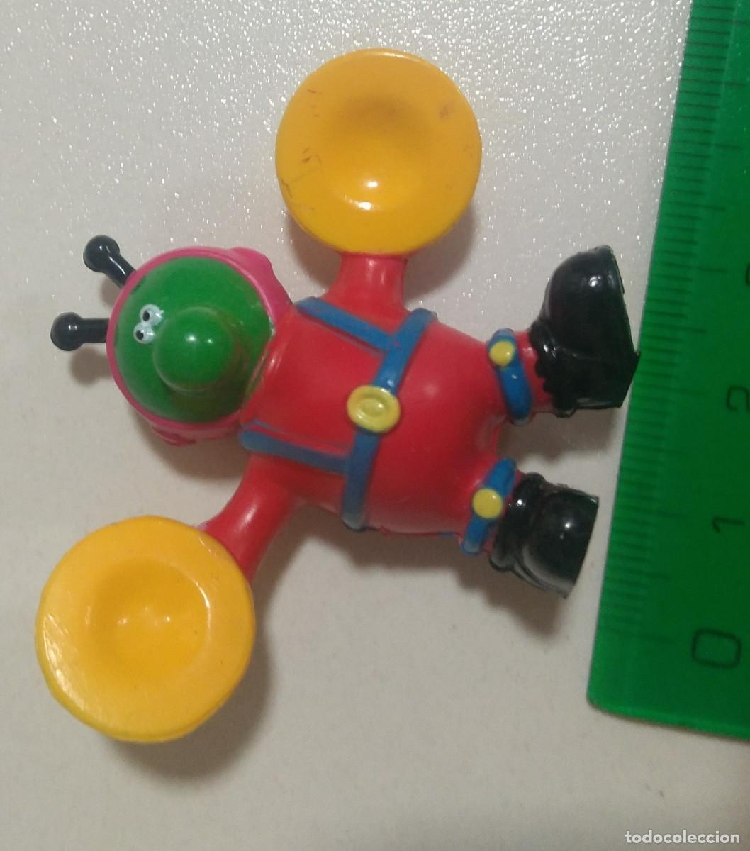 Juguetes antiguos y juegos de colecci&oacute;n: borgmann borgman figura mu&ntilde;eco figura figurita miniatura alienigena alien marciano platillos platos