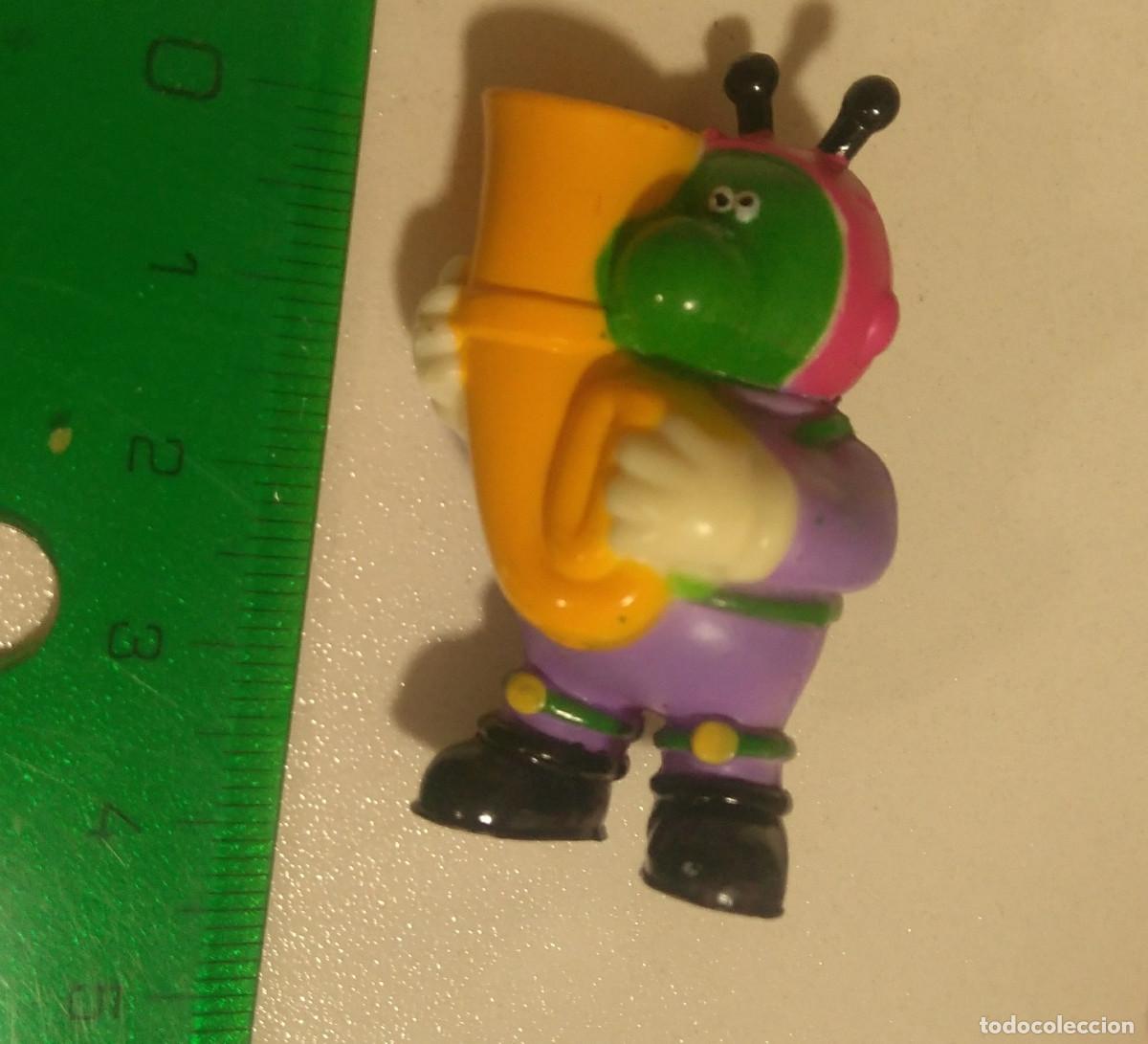 Juguetes antiguos y juegos de colecci&oacute;n: borgmann borgman figura mu&ntilde;eco figura figurita miniatura alienigena alien marciano musico trompa