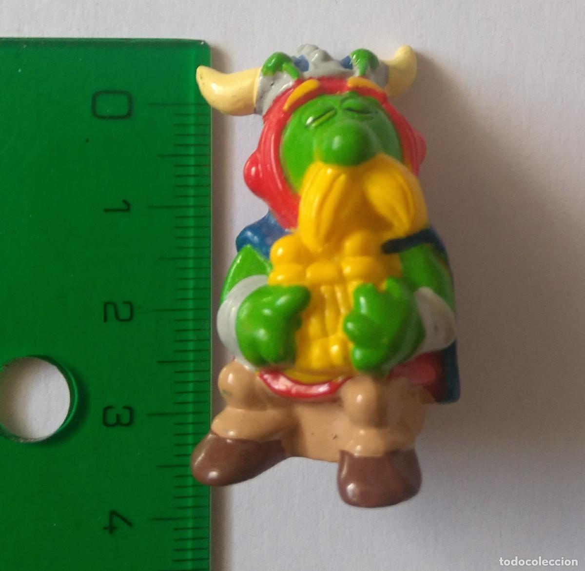 Juguetes antiguos y juegos de colecci&oacute;n: borgmann alien vikingo arpa instrumento musical mu&ntilde;eco figura figurita miniatura mini