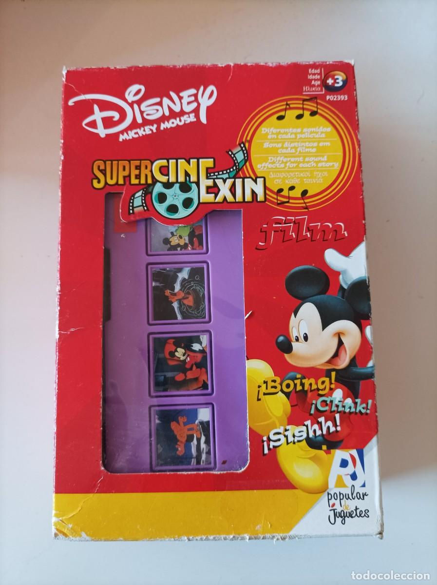 Juguetes antiguos y juegos de colecci&oacute;n: SET Pel&iacute;cula Disney MICKEY MOUSE, SuperCinexin Popular de Juguetes NUEVO