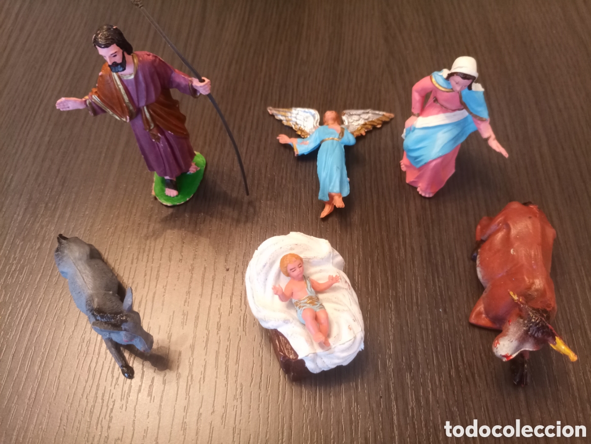 Brinquedos antigos e Jogos de cole&ccedil;&atilde;o: Antiguo Nacimiento / Bel&eacute;n de Navidad A&ntilde;os 80-90