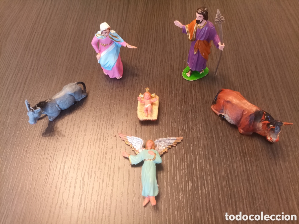 Brinquedos antigos e Jogos de cole&ccedil;&atilde;o: Antiguo Nacimiento / Bel&eacute;n de Navidad A&ntilde;os 80-90