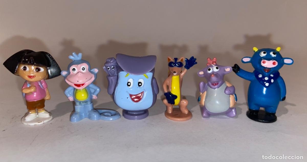 Giocattoli antichi e Giochi di collezione: LOTE DE 6 FIGURAS DORA LA EXPLORADORA - VIACOM 2005