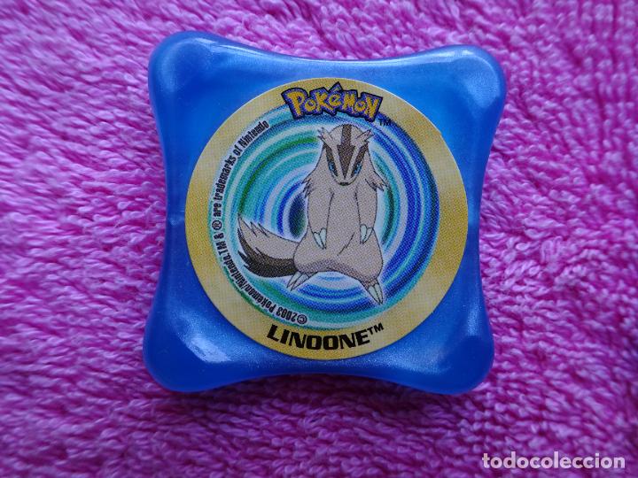 Giocattoli antichi e Giochi di collezione: tazo linoone pokemon advanced waps 61 color azul panini 2003 nintendo