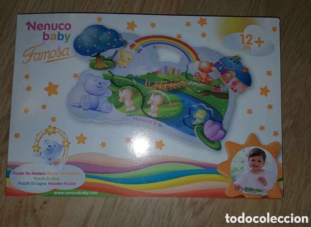 Juguetes antiguos y Juegos de colecci&oacute;n: Puzzle puzle madera Nenuco Baby Famosa nuevo precintado