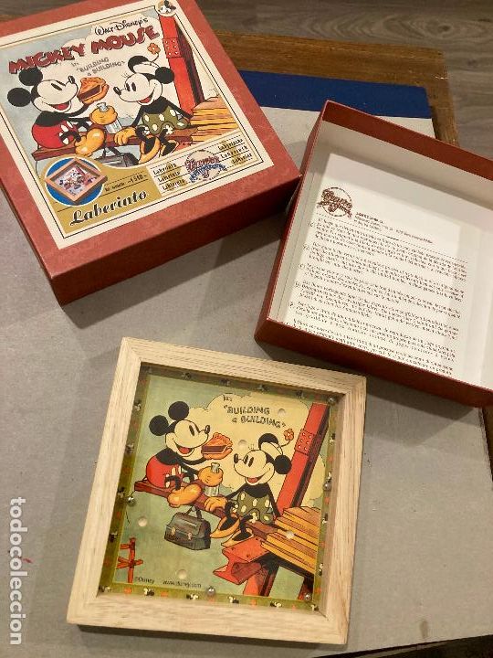 Juguetes antiguos y juegos de colecci&oacute;n: Juguetes Cayro coleccion Mickey Mouse Laberinto edici&oacute;n reciente, bien conservado
