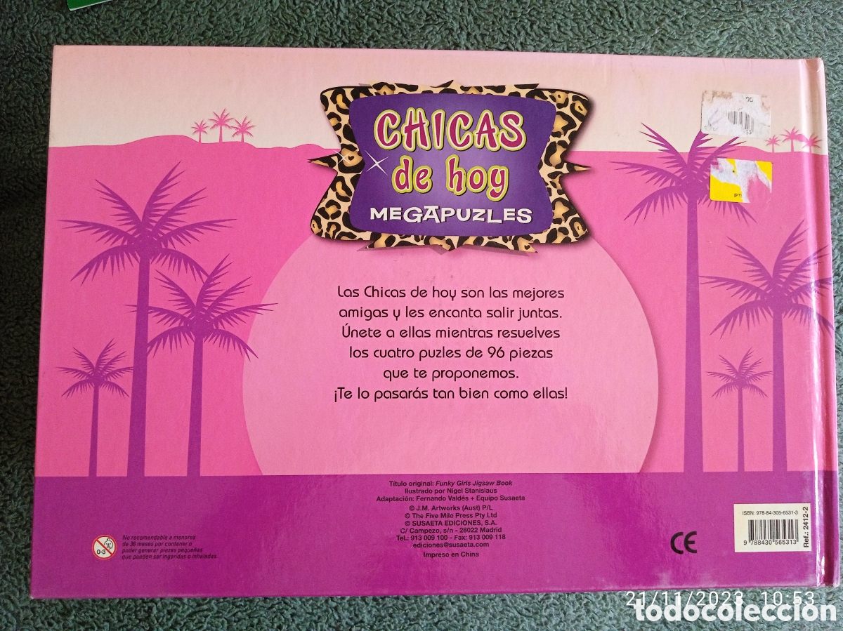 chicas de hoy megapuzles - Compra venta en todocoleccion