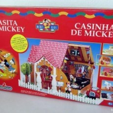 Juguetes antiguos y Juegos de colección: CASITA DE MICKEY MOUSE, DE MEDITERRANEO - NUEVA A ESTRENAR - EN SU CAJA ORIGINAL
