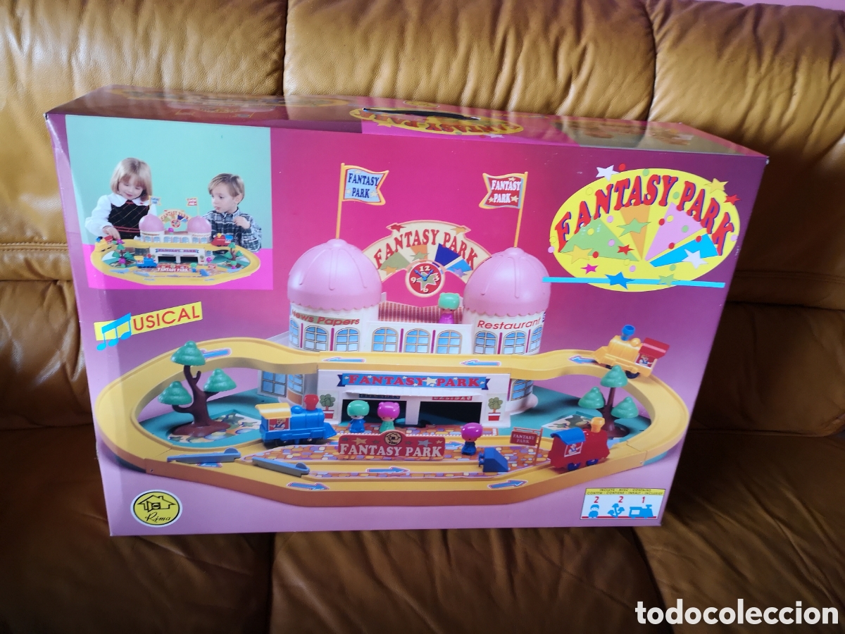 Juguetes antiguos y Juegos de colecci&oacute;n: Fantasy Park musical. Con 2 mu&ntilde;equitos tipo Pin y Pon. SIN ABRIR. Inovac-Rima a&ntilde;os 90.