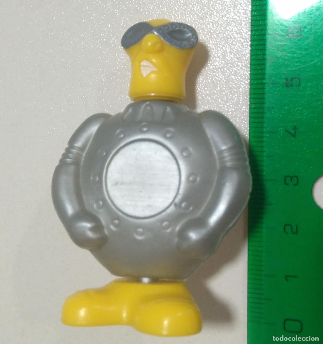 Juguetes antiguos y juegos de colecci&oacute;n: chupa chups figura mu&ntilde;eco figurita DR X-RAY monstruito alien alienigena figurita SHOOTING HEAD NUKE