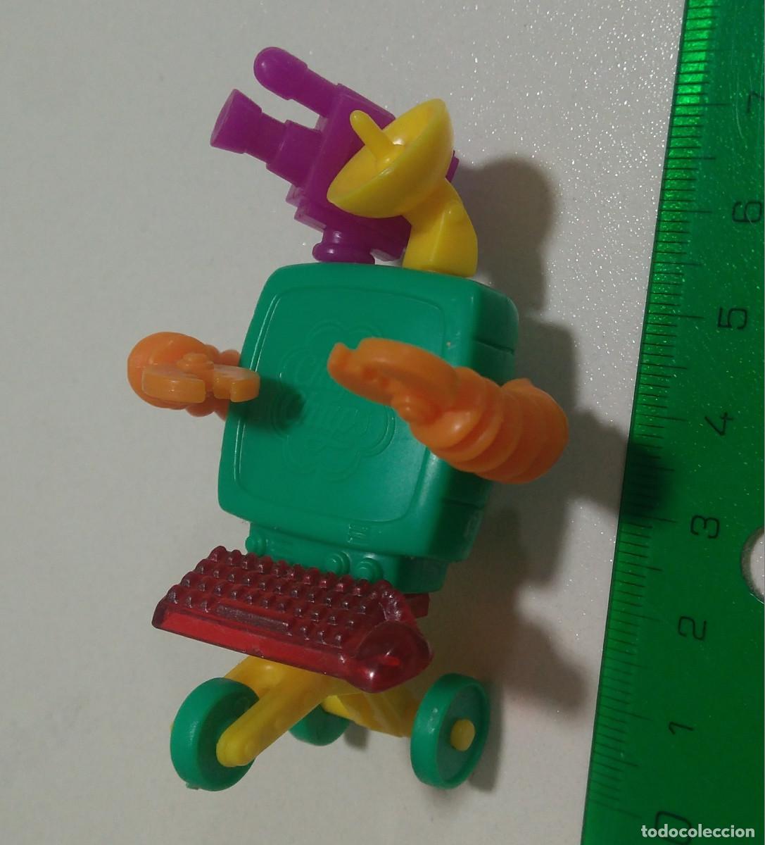 Giocattoli antichi e Giochi di collezione: chupa chups figura mu&ntilde;eco figurita DR X-RAY computer plastico figurita robotica robot androide pc tv
