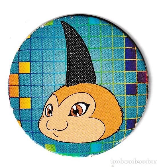 Juguetes antiguos y Juegos de colecci&oacute;n: TAZO DIGIMON SERIE AZUL N&ordm; 11: TSUNOMON (A&ntilde;o 2000)