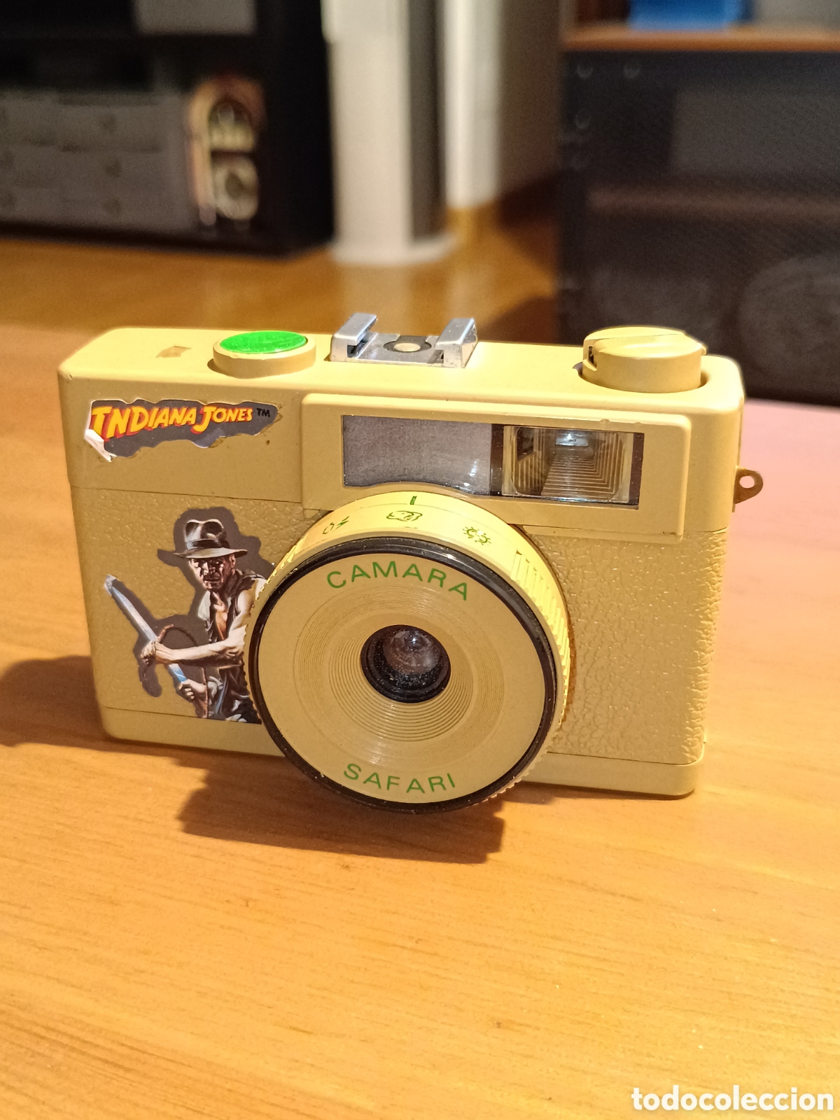 Juguetes antiguos y Juegos de colecci&oacute;n: C&aacute;mara SAFARI INDIANA JONES de juguete pero funcional