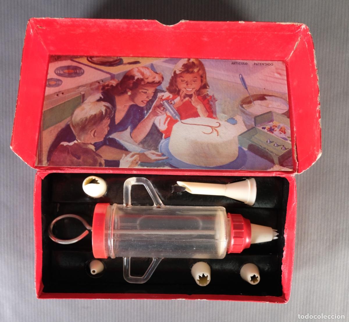 Brinquedos antigos e Jogos de cole&ccedil;&atilde;o: Juego de reposter&iacute;a a&ntilde;os 50-60 - completo y con su caja original
