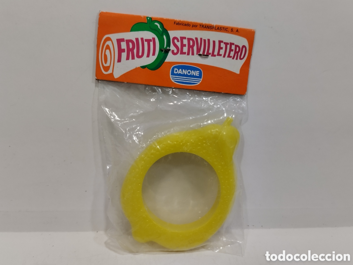 Juguetes antiguos y Juegos de colecci&oacute;n: FIGURA PROMOCIONAL DANONE FRUTI SERVILLETERO