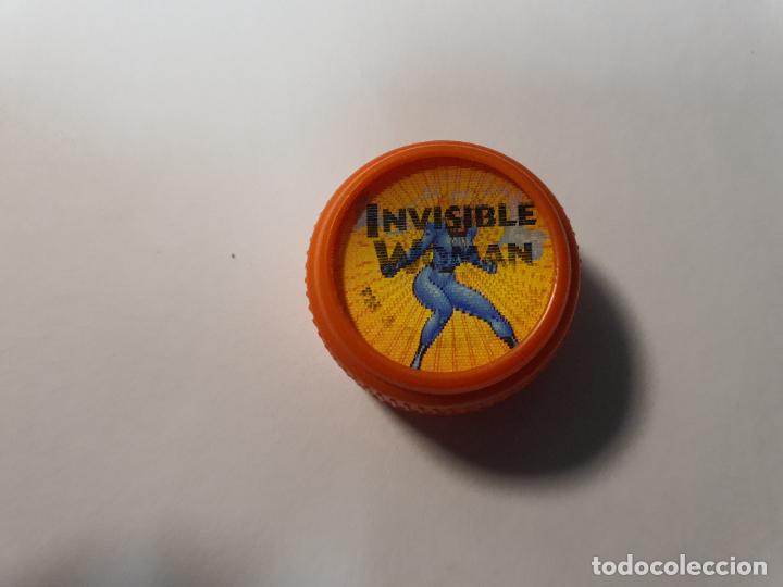 Juguetes antiguos y juegos de colecci&oacute;n: CROMO TAPON MARVEL 2003 -- PEPSI -- N&ordm; INVISIBLE WOMAN