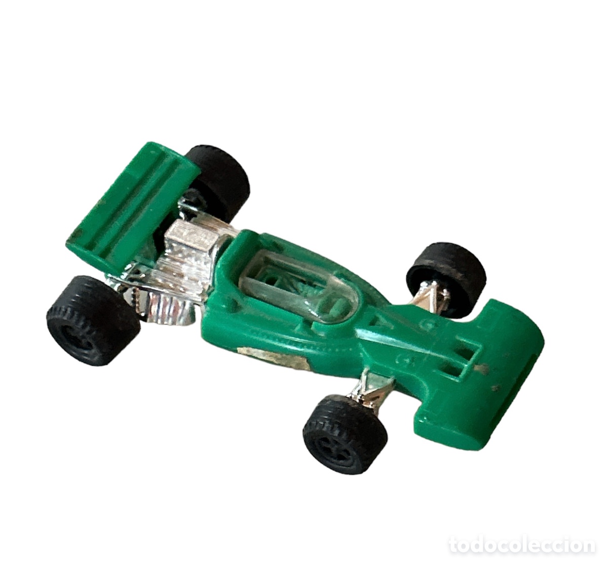 Juguetes antiguos y Juegos de colecci&oacute;n: Coche de pl&aacute;stico formula 1 transplastic tito fata conductor