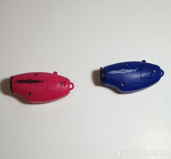 Juguetes antiguos y juegos de colecci&oacute;n: 2 LINTERNAS CODIGO LYOKO - PHOSKITOS - Foto 2