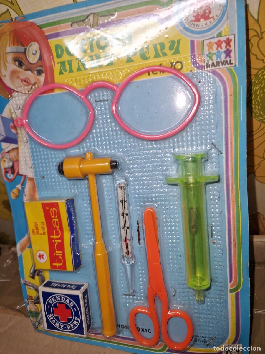 Juguetes antiguos y Juegos de colecci&oacute;n: BLISTER MEDICO ENFERMERA con tiritas, termometro, vendas, de juguetes BARVAL