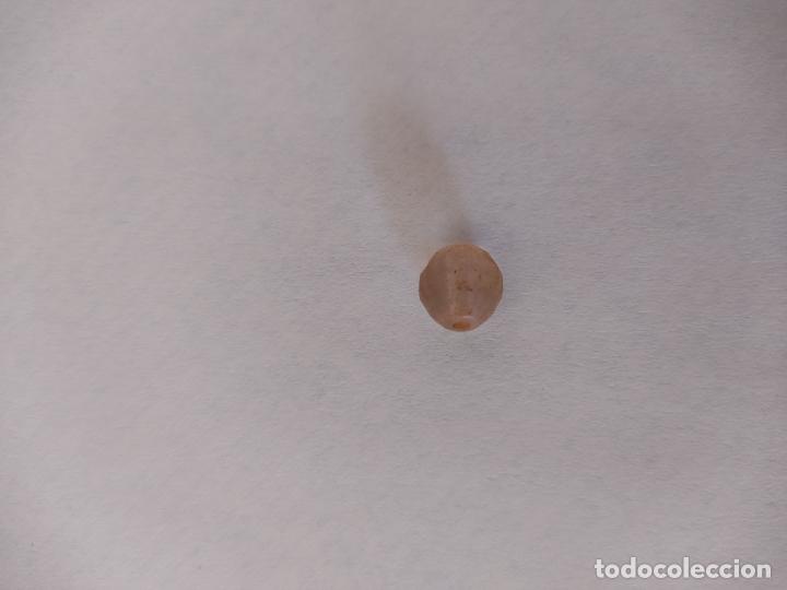 Juguetes antiguos y Juegos de colecci&oacute;n: CANICA DE COLOR TRANSPARENTE ROSADO BOLA DE JUGUETE