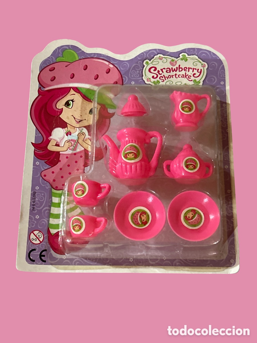 Juguetes antiguos y juegos de colecci&oacute;n: Blister cacharritos Strawberry tarta de fresa