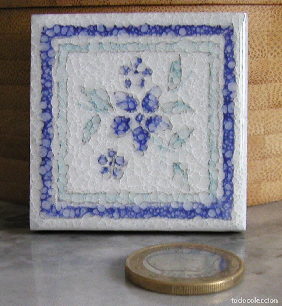 Juguetes antiguos y Juegos de colecci&oacute;n: Mosaico para hacer cuadro para casita de mu&ntilde;ecas o manualidades varias. 4,8 cm x 4,8 cm