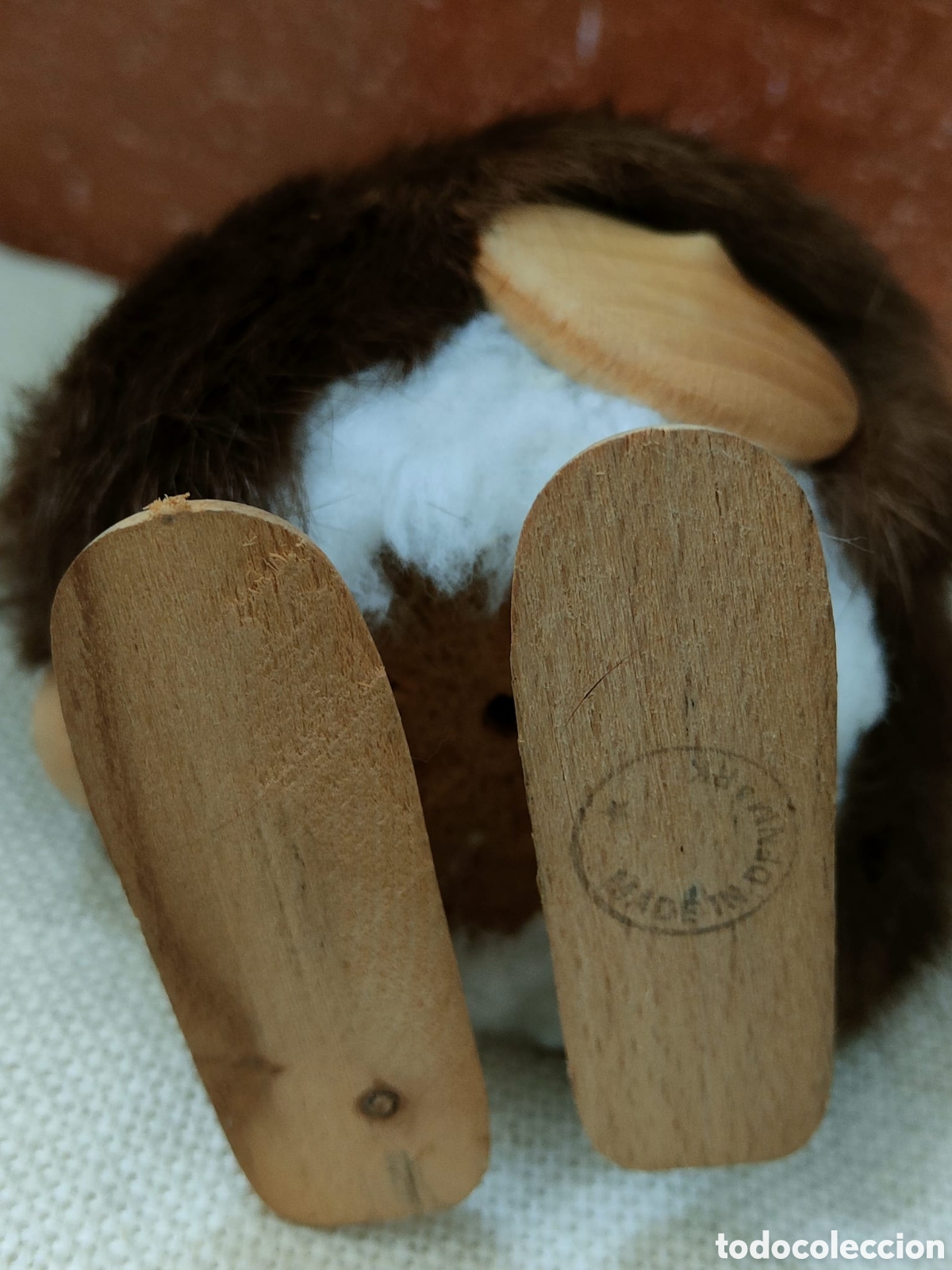Juguetes antiguos y juegos de colecci&oacute;n: Vikingo de madera - Foto 4