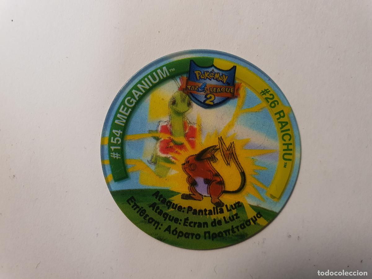 Juguetes antiguos y Juegos de colecci&oacute;n: TAZO POKEMON -- A&Ntilde;O 2002 -- POKEMON TAZOS LEAGUE 2 -- MATUTANO - ESPA&Ntilde;A -- N&ordm; 154 VS 26