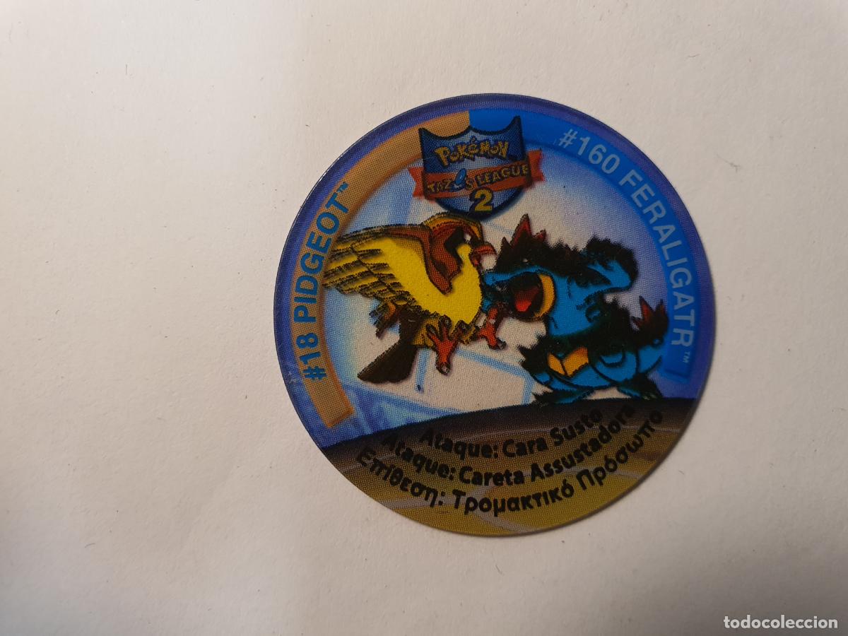Juguetes antiguos y Juegos de colecci&oacute;n: TAZO POKEMON -- A&Ntilde;O 2002 -- POKEMON TAZOS LEAGUE 2 -- MATUTANO - ESPA&Ntilde;A -- N&ordm; 18 VS 160