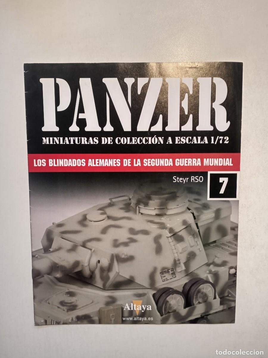 Juguetes antiguos y Juegos de colecci&oacute;n: FASC&Iacute;CULO PANZER N&ordm; 7 MINIATURAS DE COLECCI&Oacute;N ESCALA 1/72, S&Oacute;LO EL FASC&Iacute;CULO, ALTAYA