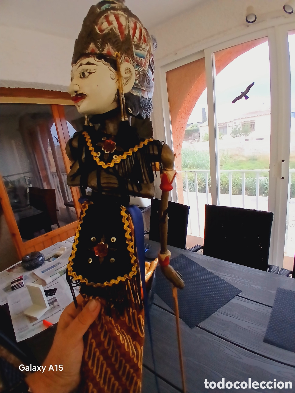Juguetes antiguos y Juegos de colecci&oacute;n: marioneta de bali