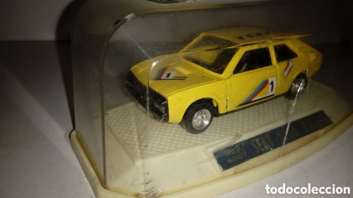 Juguetes antiguos y juegos de colecci&oacute;n: Seat 1200 rallye mira escala 1,43