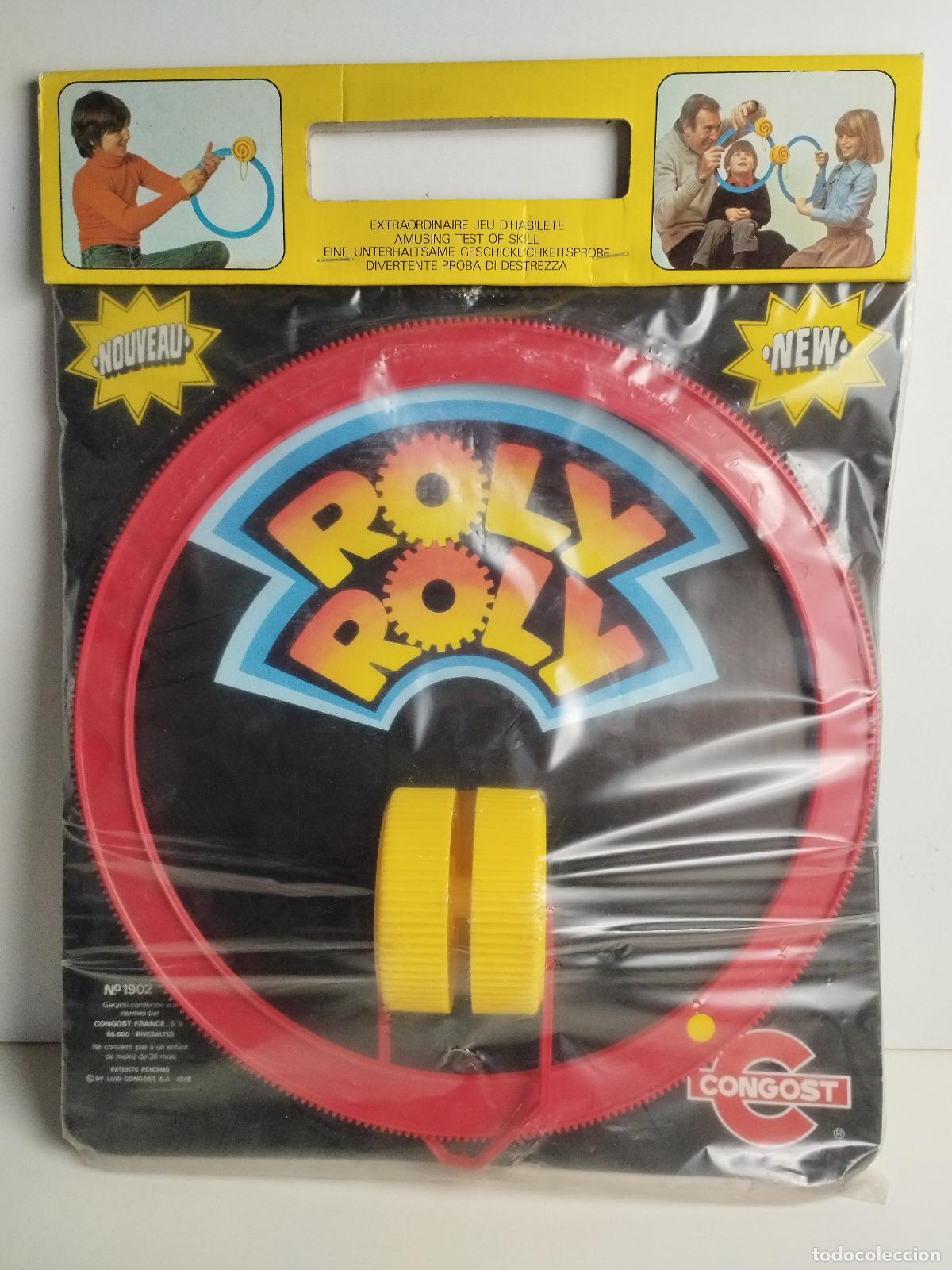 Juguetes antiguos y Juegos de colecci&oacute;n: JUEGO ROLY ROLY CONGOST ARO HABILIDAD REF. 1902 A&Ntilde;OS 70 ROJO