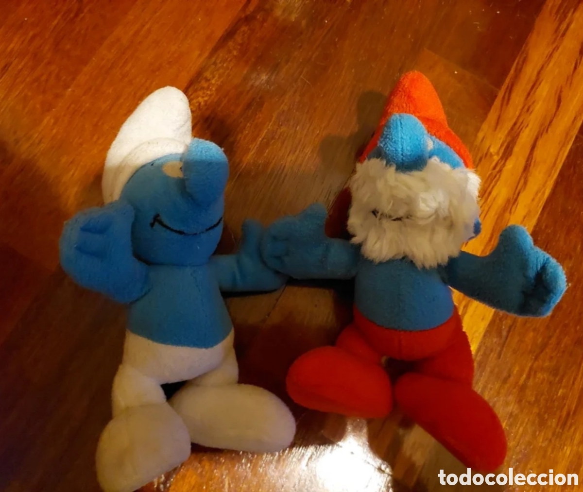 Juguetes antiguos y Juegos de colecci&oacute;n: Se venden pitufos de peluche
