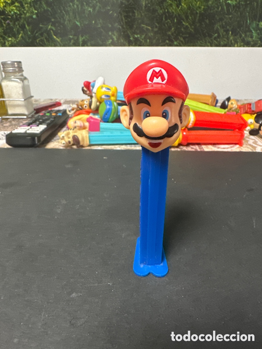 Juguetes antiguos y Juegos de colecci&oacute;n: Dispensador pez s&uacute;per Mario