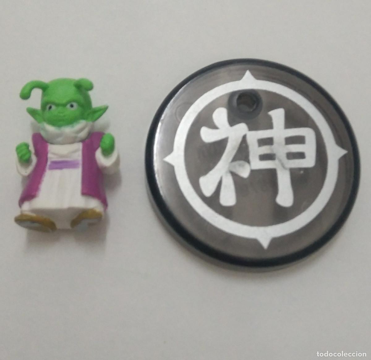 Juguetes antiguos y Juegos de colecci&oacute;n: figura bandai gashapon peana mu&ntilde;eco figura figurita miniatura mini dende dragon ball bola z