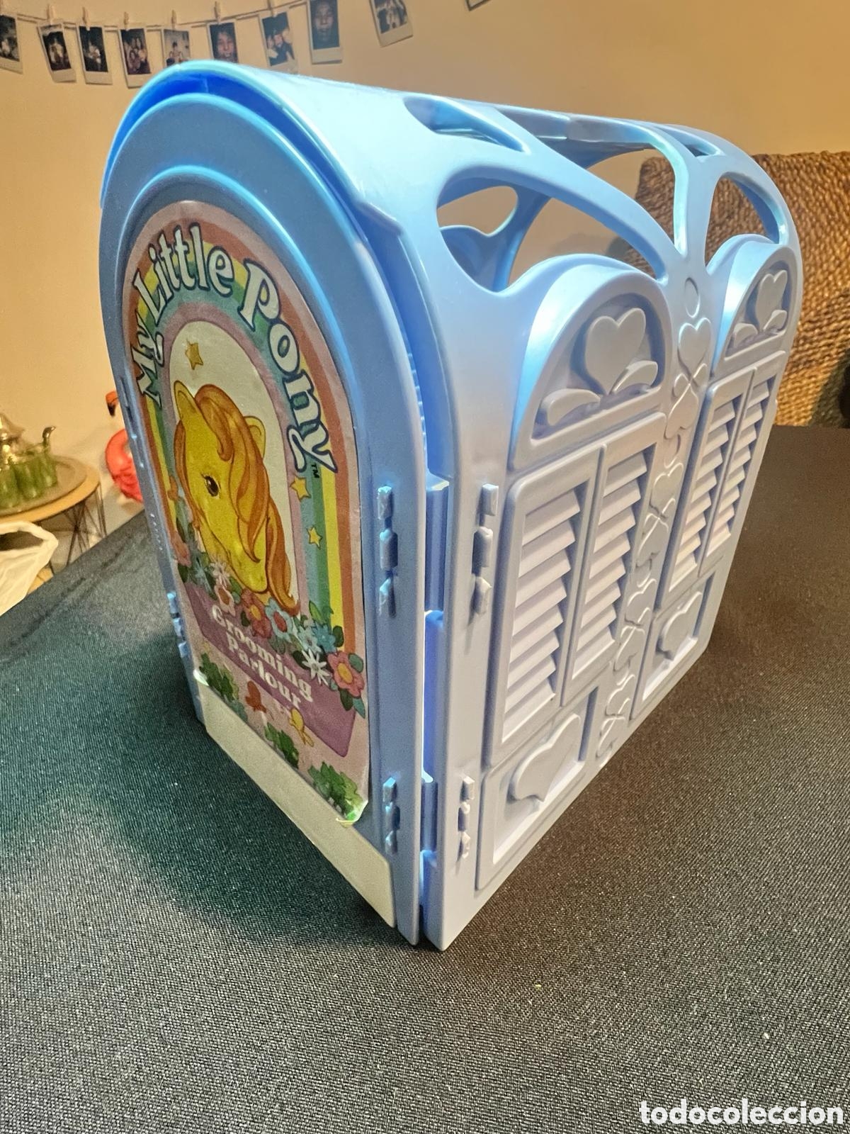 Juguetes antiguos y Juegos de colecci&oacute;n: Establo de belleza Mi Peque&ntilde;o Pony + Pony Peachy + accesorios. My little Pony Grooming Parlour