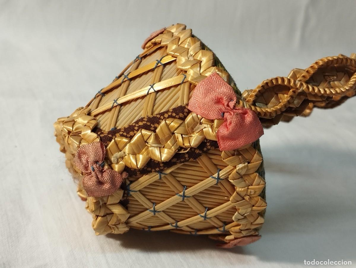 Juguetes antiguos y juegos de colecci&oacute;n: CESTA DE MIMBRE MINI - Foto 7
