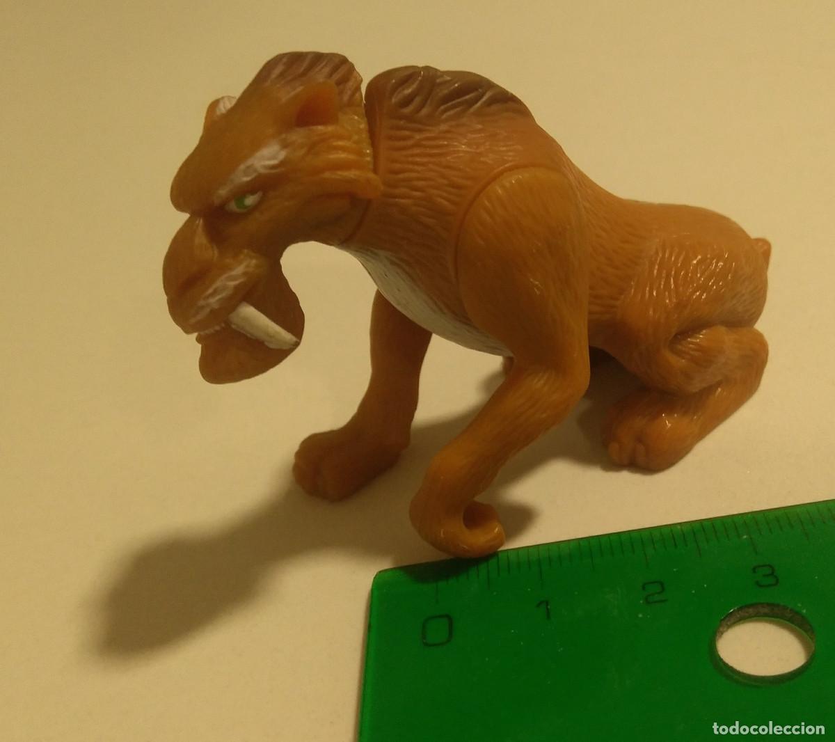 Juguetes antiguos y Juegos de colecci&oacute;n: figura tigre diego ice ace dientes de sable de la pelicula deshielo mcdonalds mcdonald 2009 happy me