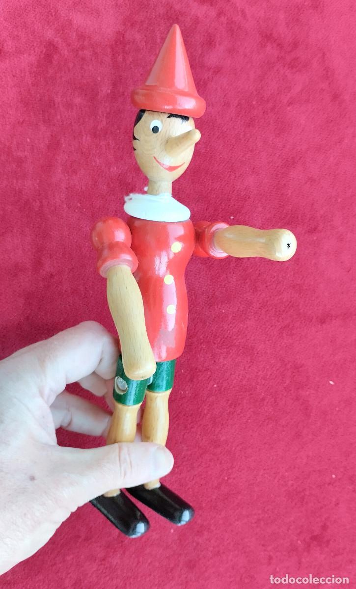 Juguetes antiguos y Juegos de colecci&oacute;n: PINOCHO ARTICULADO EN BUEN ESTADO