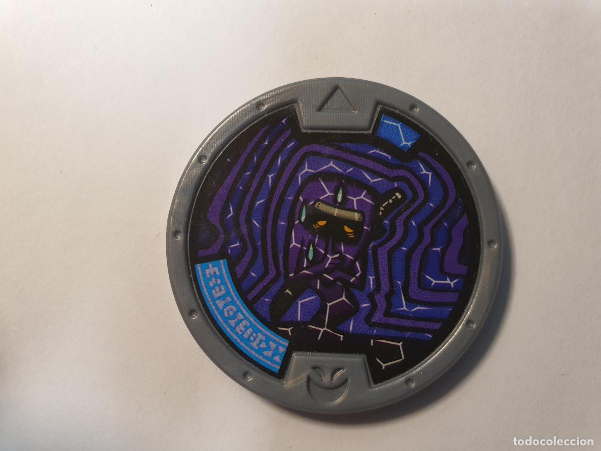 Antique Toys and Collectible Games: TAZO MEDALLA YOKAI YO KAI WATCH A&Ntilde;O 2015 HASBRO - HAS1144