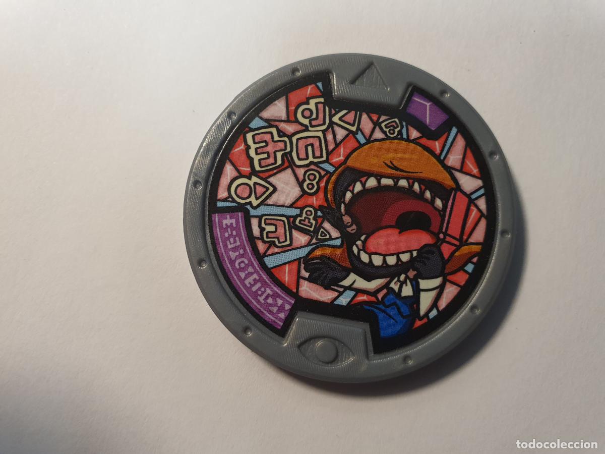 Antique Toys and Collectible Games: TAZO MEDALLA YOKAI YO KAI WATCH A&Ntilde;O 2015 HASBRO - HAS1177
