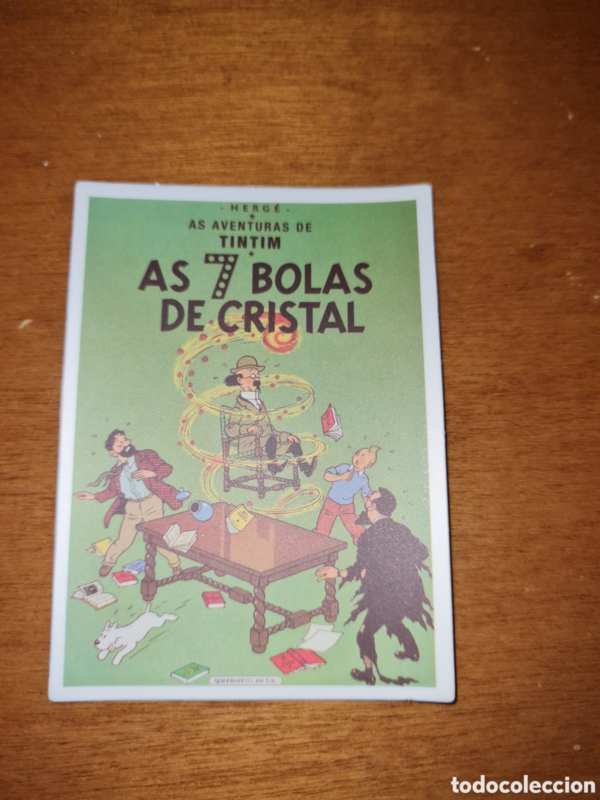 Juguetes antiguos y Juegos de colecci&oacute;n: Pegatina cromo Tintin no kinder no panrico no Phoskitos no bollycao
