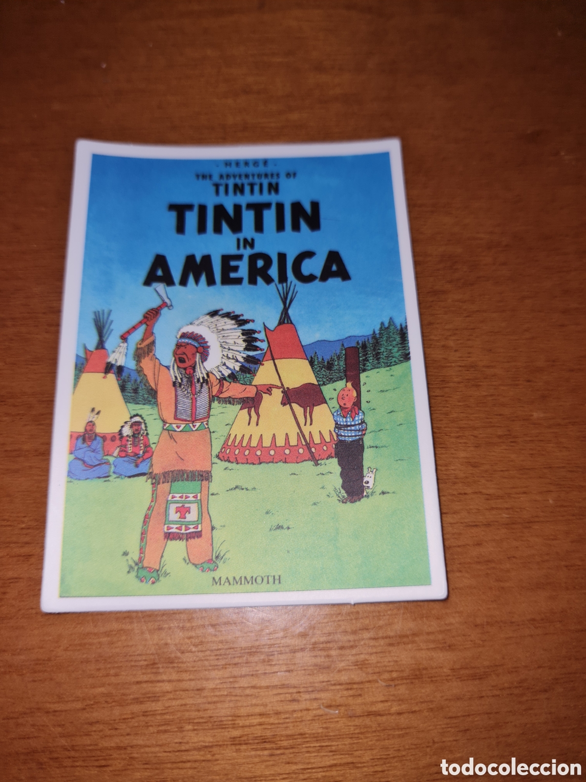 Juguetes antiguos y Juegos de colecci&oacute;n: Pegatina cromo Tintin no kinder no panrico no Phoskitos no bollycao